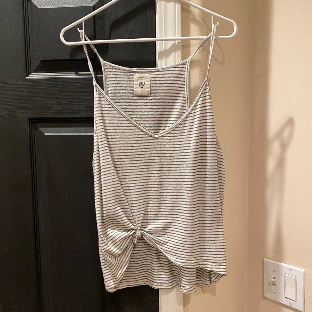 Billabong striped tank top